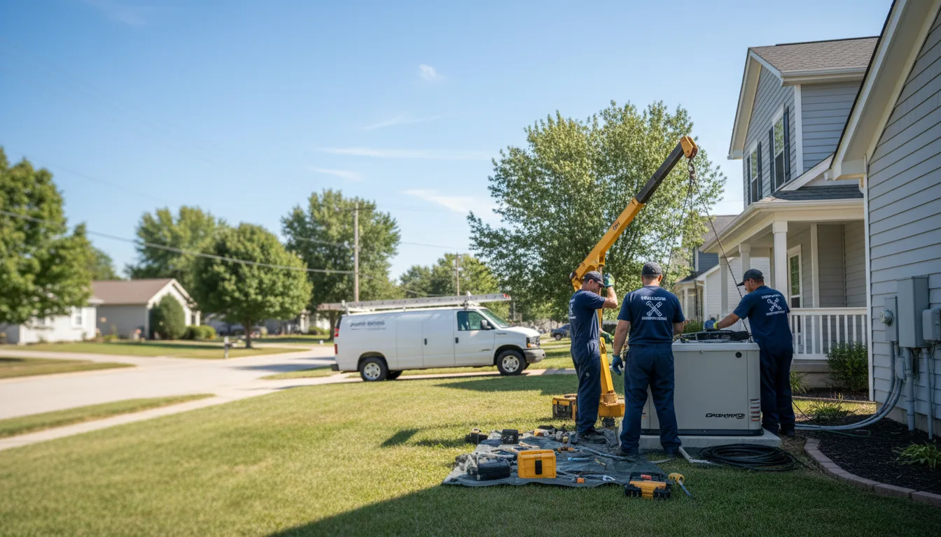 Generator Installation in Scottville, MI near me